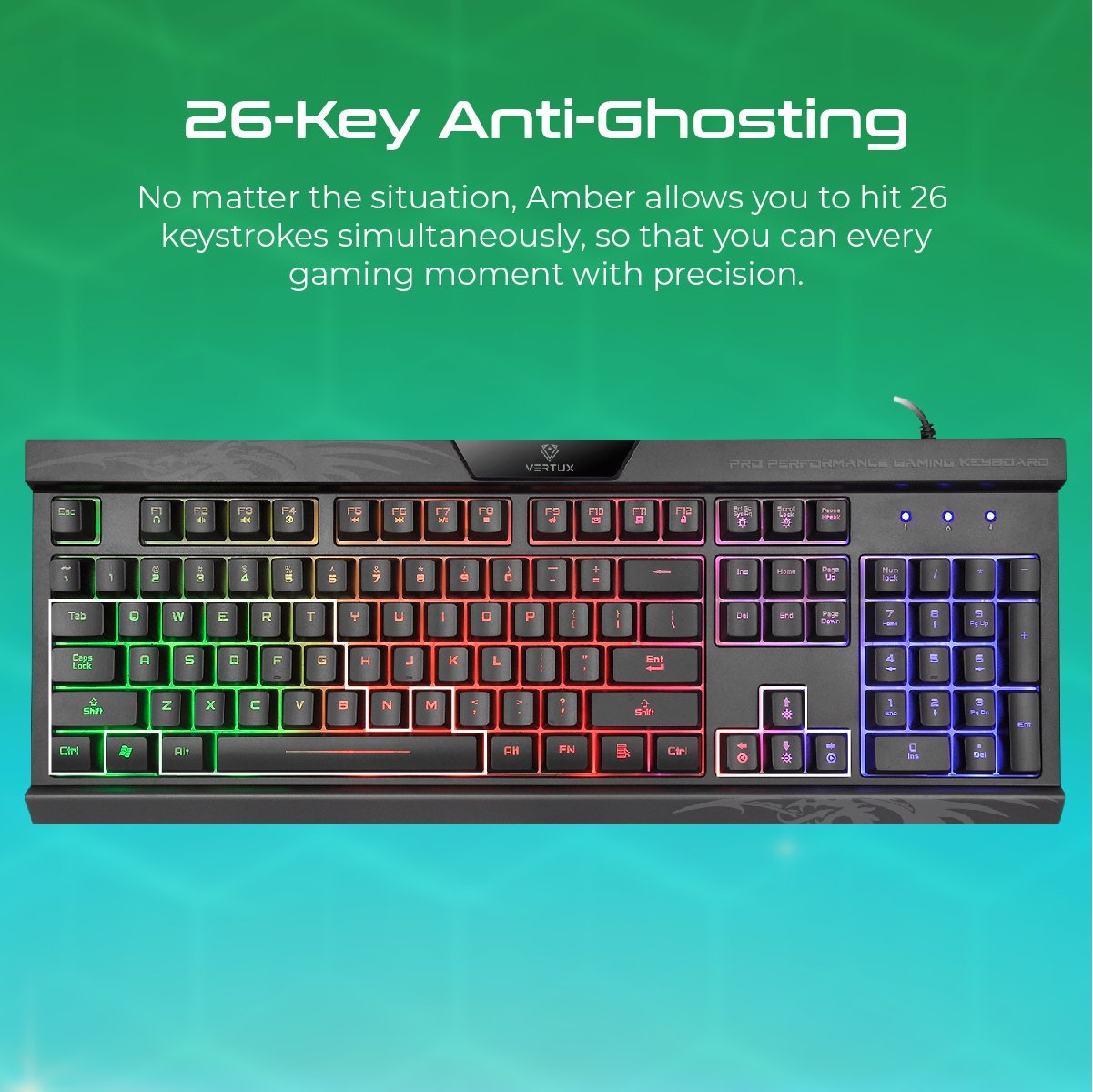 Pro Performance Gaming Keyboard