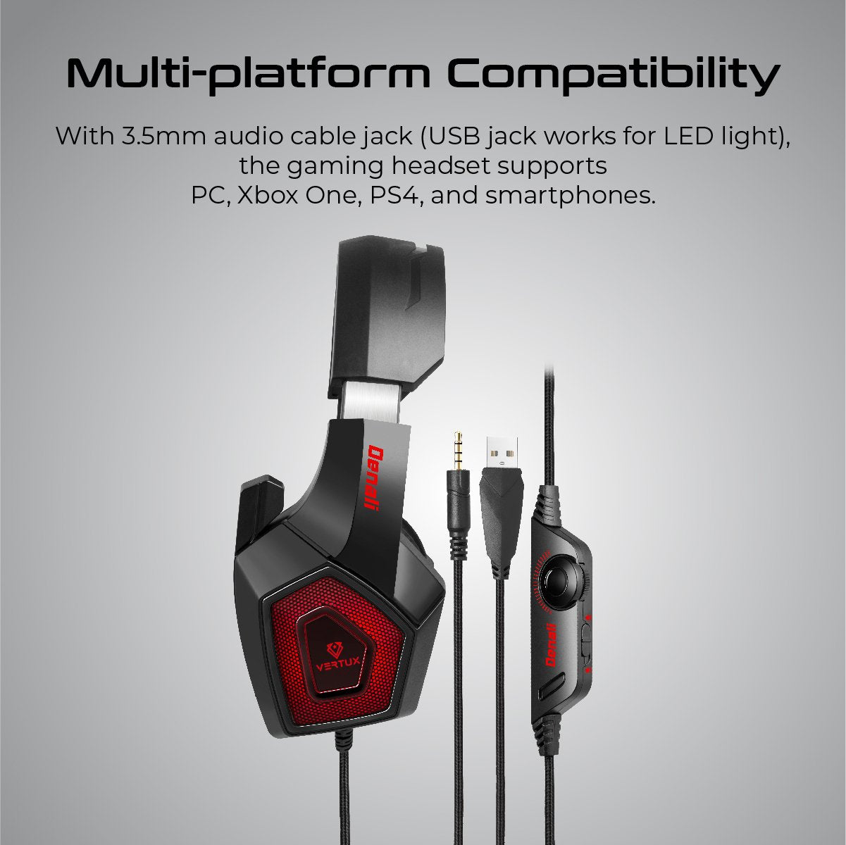 High Fidelity Surround Sound Gaming Headset