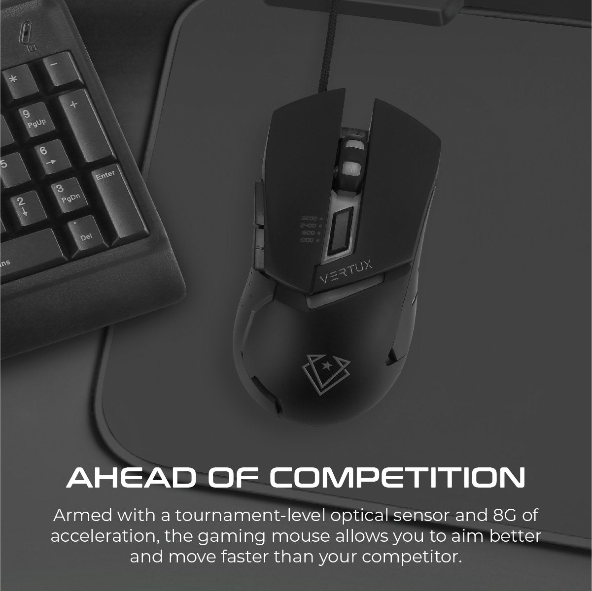 Quick Response Ergonomic Gaming Mouse