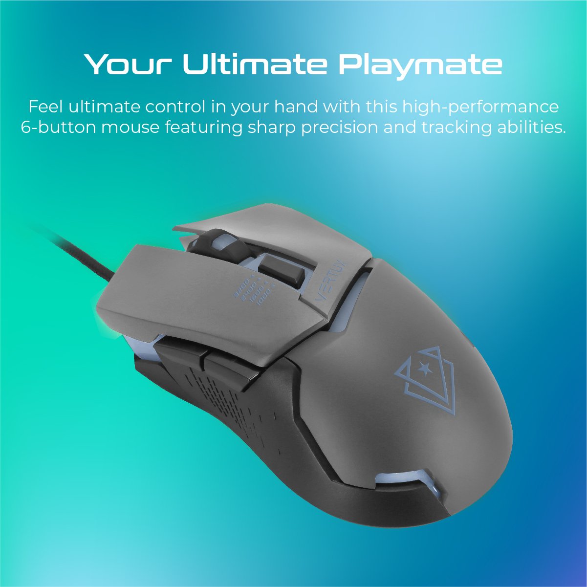 Quick Response Ergonomic Gaming Mouse