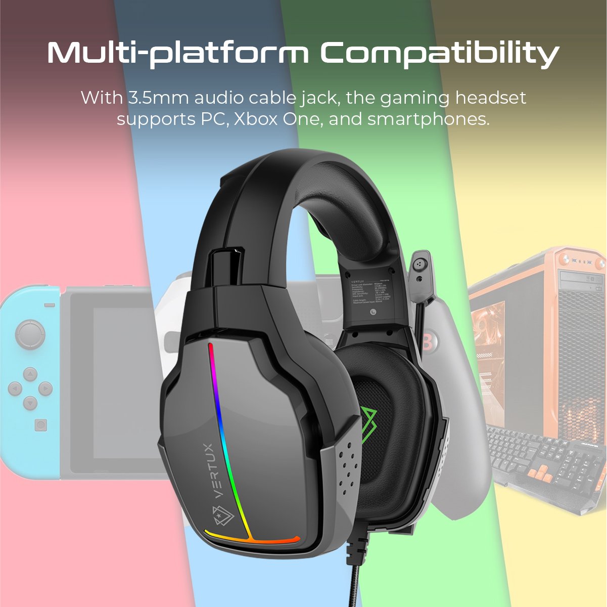 High Definition Audio Immersive Gaming Headset