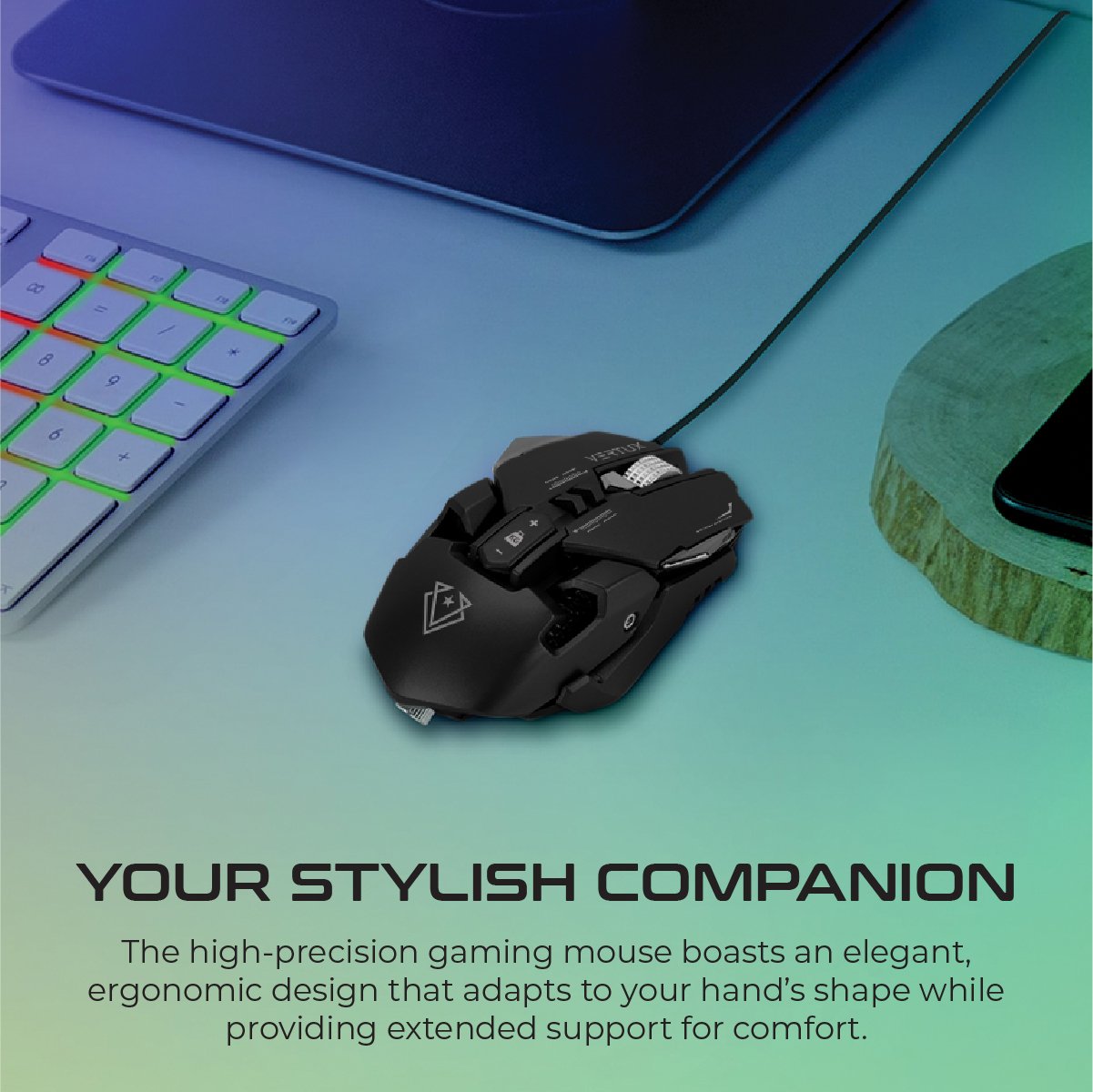 Gaming Optimized Precision Wired Mouse