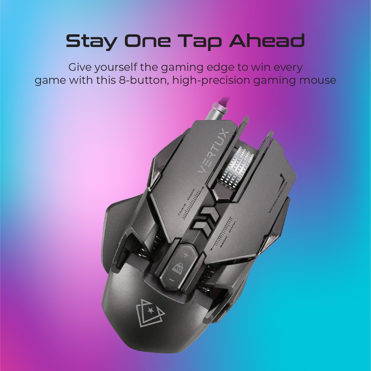 Gaming Optimized Precision Wired Mouse