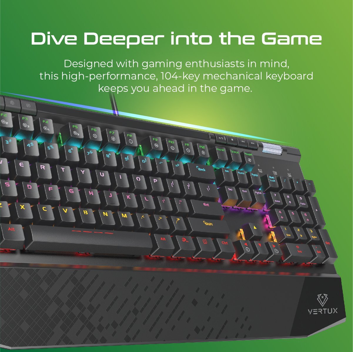 Hyper Action Mechanical Gaming Keyboard