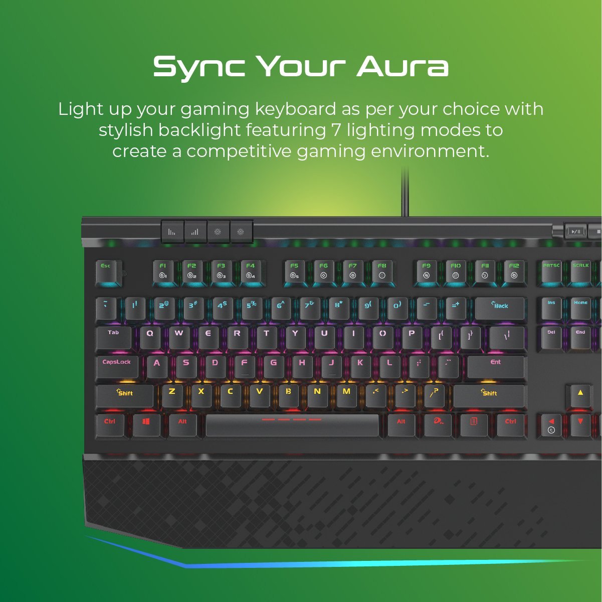 Hyper Action Mechanical Gaming Keyboard